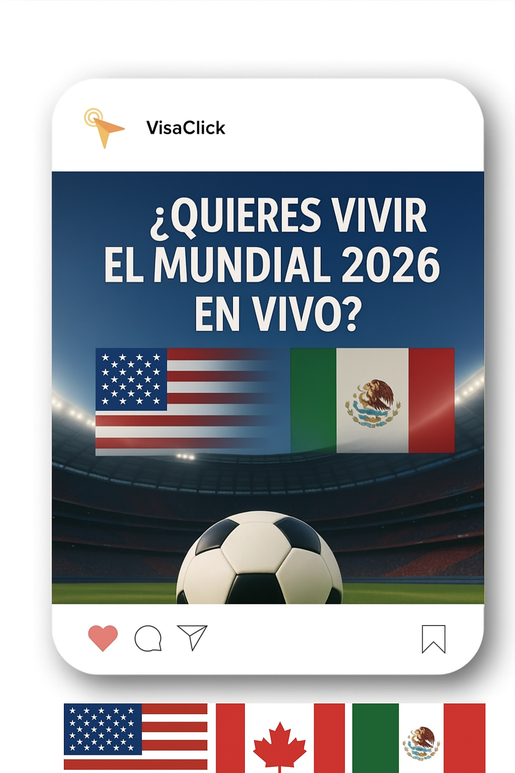 Mundial 2026: turismo, diversión y cómo tramitar tu visa para Estados Unidos, Canadá o México