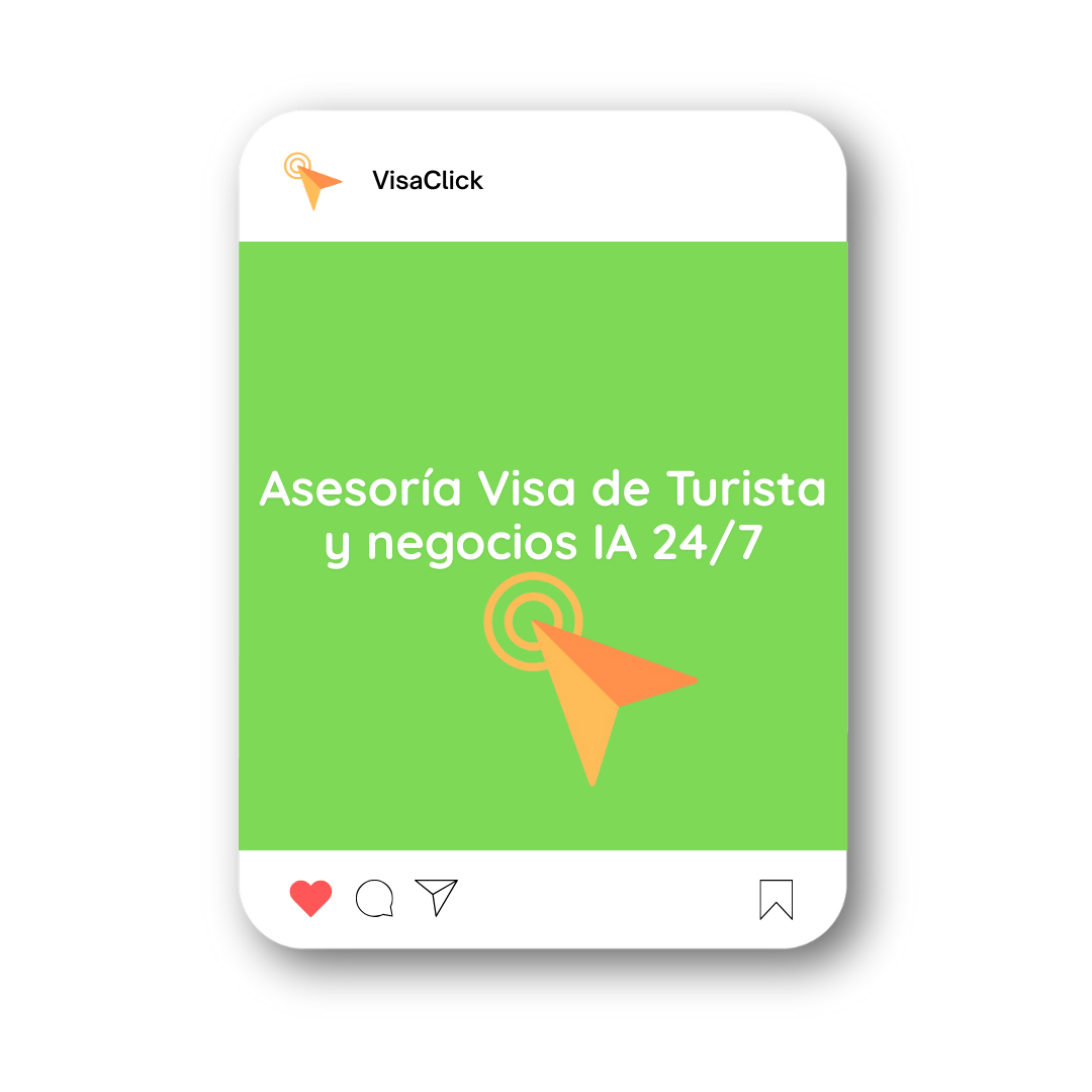 Agente IA Visa de Turista y Negocios 24/7