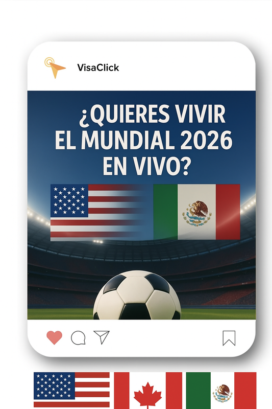 Mundial 2026: turismo, diversión y cómo tramitar tu visa para Estados Unidos, Canadá o México