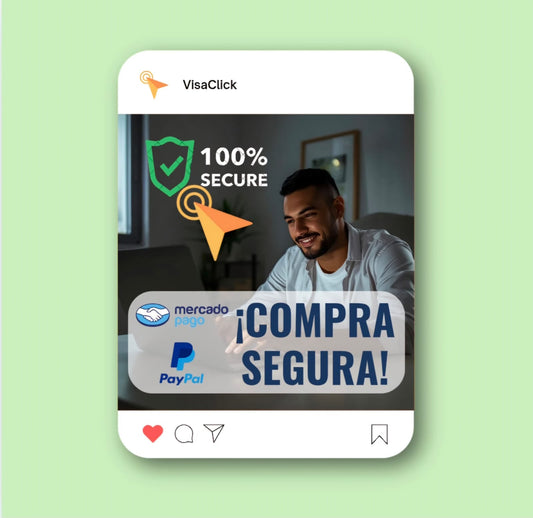 Compra segura en VisaClick.shop con Paypal y Mercado Pago: tu confianza es primero