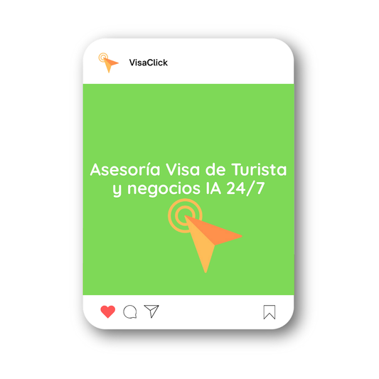 Agente IA Visa de Turista y Negocios 24/7